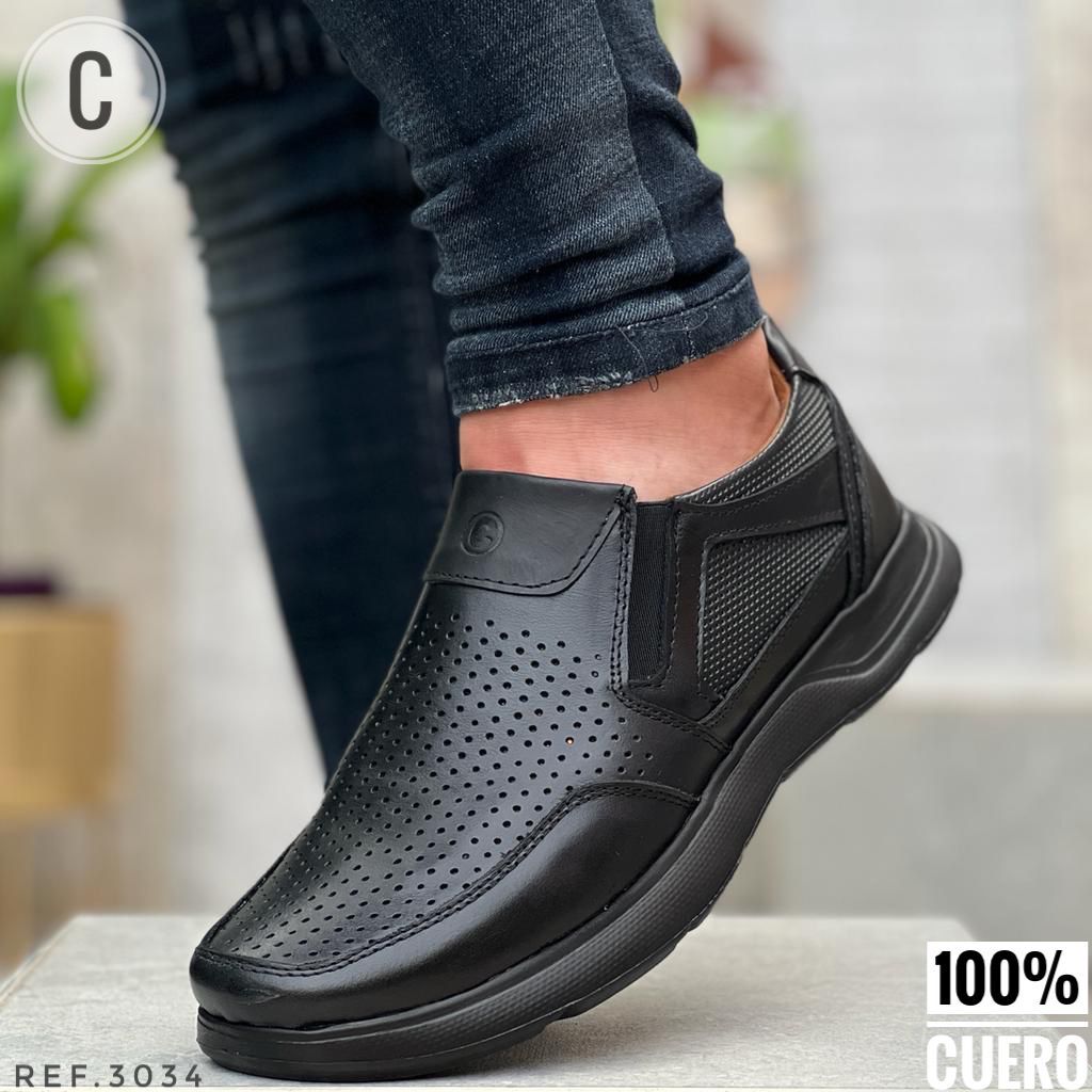 Zapatos en Cuero Ref 3034